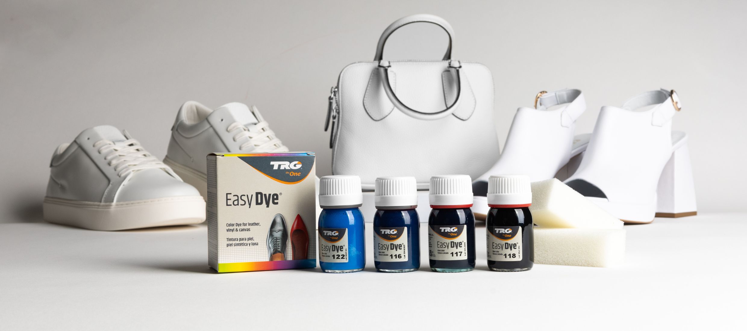 Modré Barvy Easy Dye na boty TRG